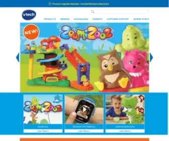 Vtech.com.au(VTech Toys Australia) Screenshot