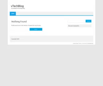 Vtechblog.com(Virtualization Technology Blog) Screenshot