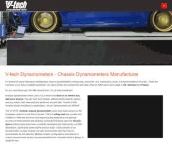 Vtechdyno.eu(V-tech Dynamometers) Screenshot