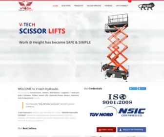 Vtechhydraulic.com(Vtech) Screenshot