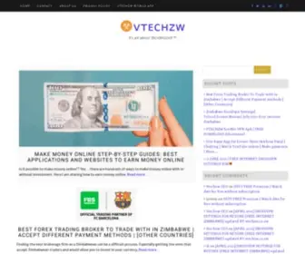 VtechZW.co.zw(VTECHZW TECHNOLOGIES) Screenshot