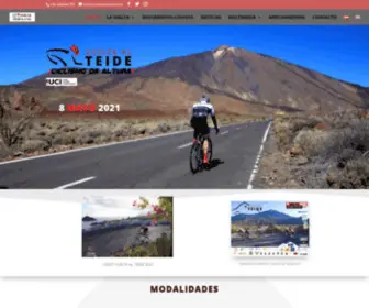 Vteide.com(VUELTA AL TEIDE) Screenshot