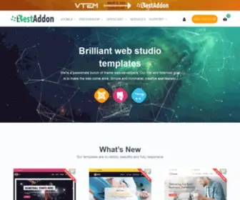 Vtem.net(Themes & Extensions Provider for Joomla) Screenshot