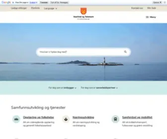 VTFK.no(Vestfold og Telemark fylkeskommune) Screenshot