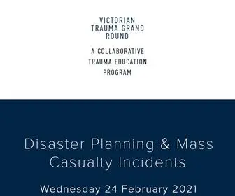 VTGR.org(Victorian Trauma Grand Round) Screenshot