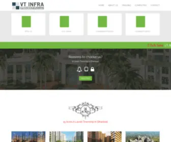 VTgroupsofcompanies.com(VT Infra Projects PVT) Screenshot