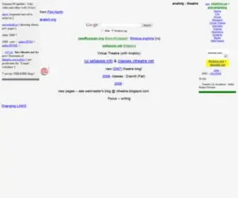 Vtheatre.net(Theatre pages) Screenshot