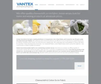 Vtinnovations.com(Vantex Innovations) Screenshot