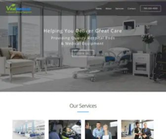 VTlmedical.com(Quality hospital beds & medical equipment) Screenshot