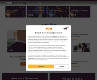VTM.be(DPG Media Privacy Gate) Screenshot