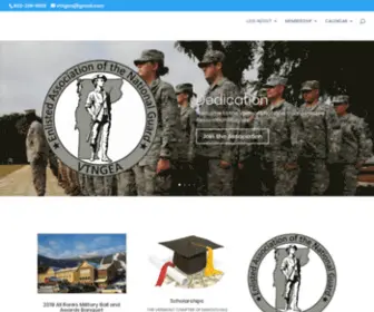 VTngea.org(Vermont National Guard Enlisted Association) Screenshot