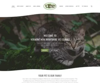 VTNhvet.com(Visit vermont new hampshire vet clinic in east dummerston) Screenshot