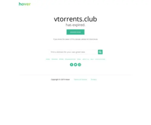 Vtorrents.club(Vtorrents club) Screenshot