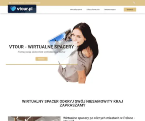 Vtour.pl(Wirtualne spacery po polskich miastach i obiektach) Screenshot
