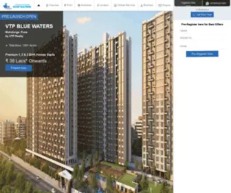 VTP-Bluewaters-Pune.com(Pre-Launching VTP Blue Waters at Mahalunge, Pune) Screenshot