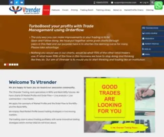 Vtrender.com(Vtrender Decode the Market) Screenshot