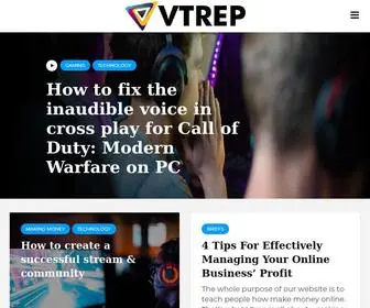 Vtrep.com(Video Entrepreneurship) Screenshot