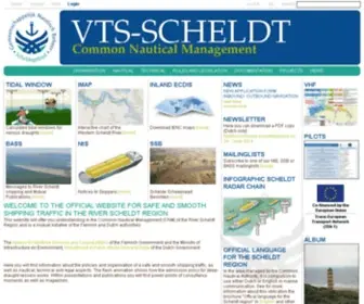 VTS-Scheldt.net(VTS Schelde SRK) Screenshot