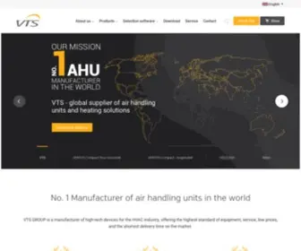 VTSclima.com(VTS Group) Screenshot