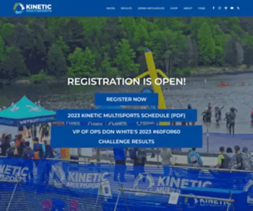 VTSMTS.com(Kinetic Multisports) Screenshot
