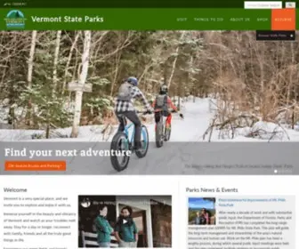 VTstateparks.com(Vermont State Parks) Screenshot