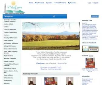 VTstuff.com(Quality gifts and products from Vermont) Screenshot