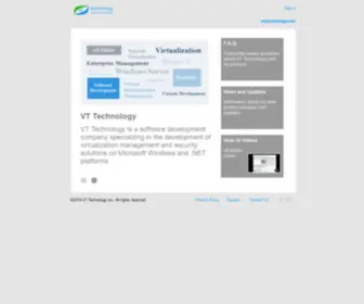 Vttechnology.com(VT Technology Inc) Screenshot
