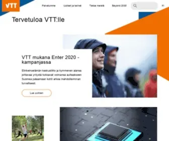 VTT.fi(Tervetuloa VTT) Screenshot