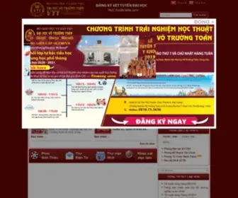 Vttu.edu.vn(ĐẠI) Screenshot