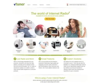 Vtuner.com(VTuner Internet Radio) Screenshot