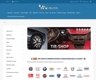 Vtvauto.eu(Accessoires pour voitures) Screenshot