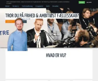 VU.dk(Venstres Ungdom) Screenshot