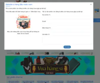 Vuahangsi.net(Trang chủ Shalla vua hàng sỉ Chuyên sỉ túi xách) Screenshot