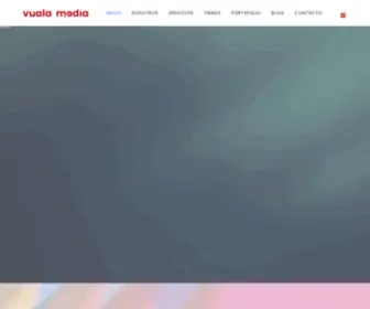 Vualamedia.com.mx(Diseño) Screenshot