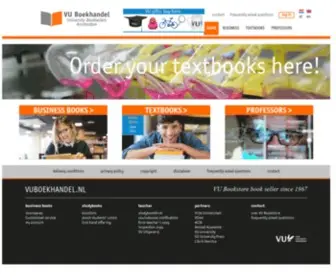 Vuboekhandel.nl(VU Boekhandel) Screenshot