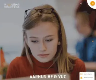 Vucaarhus.dk(Århus) Screenshot