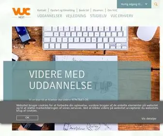 VucVest.dk(VUC Vest) Screenshot