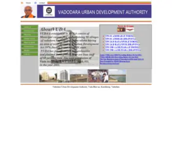 Vuda.co.in(VADODARA URBAN DEVELOPMENT AUTHORITY) Screenshot