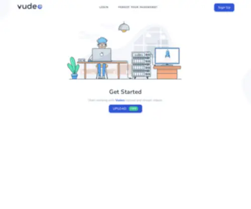 Vudeo.net(Start working with Vudeo) Screenshot