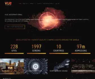 Vue-International.com(Vue International) Screenshot