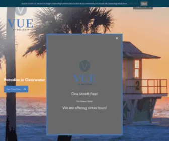 Vueatbelleairapts.com(Clearwater, FL Apartments near Fairfax Village) Screenshot