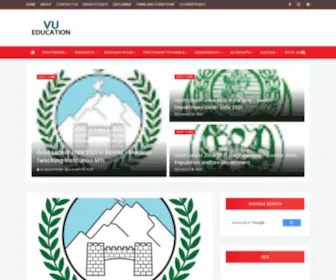 Vueducation.online(VU Education) Screenshot