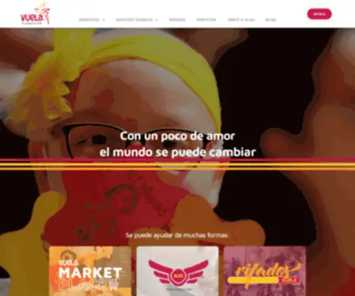 Vuela.org.mx(VUELA Fundación) Screenshot