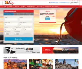 Vuelokey.com.ar(París) Screenshot