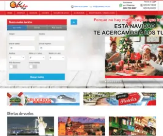Vuelokey.com.do(París) Screenshot