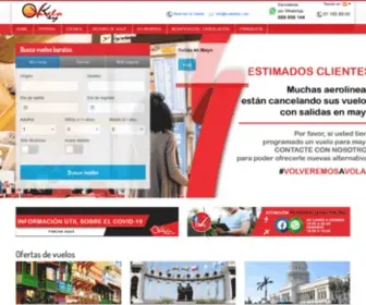 Vuelokey.com(VUELOKEY Ofertas de Vuelos a Colombia) Screenshot