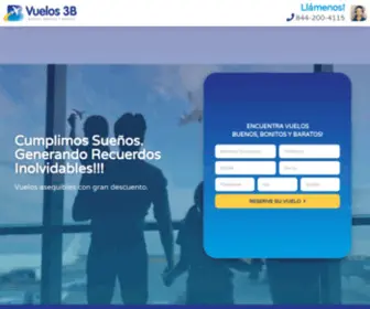 Vuelos3B.com(Buenos, Bonitos y Baratos) Screenshot