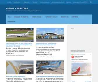 Vuelosyspotters.com(乐虎网) Screenshot