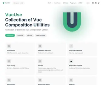 Vueuse.org(VueUse) Screenshot