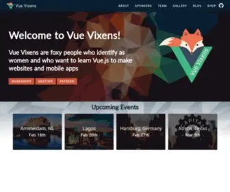 Vuevixens.org(持ち家を売ってそ) Screenshot